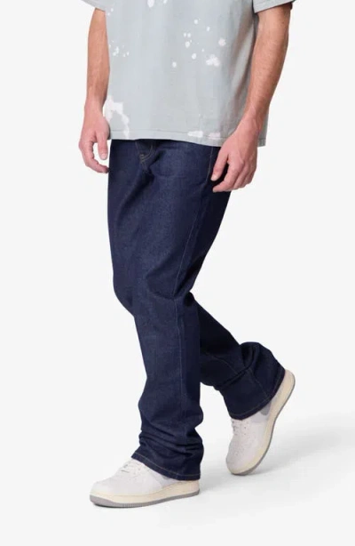 Mnml Raw Bootcut Jeans In Blue