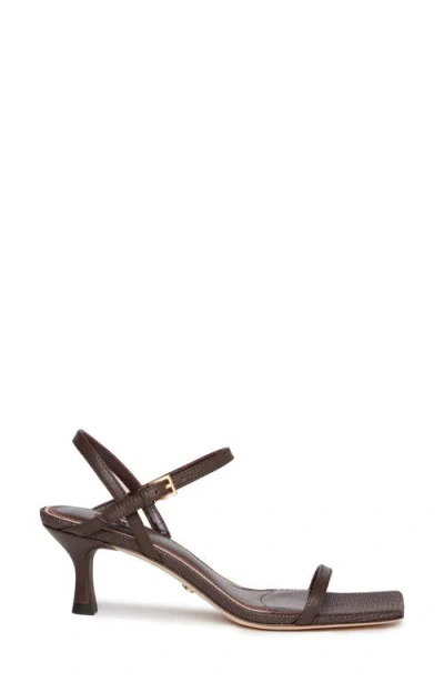 Paige Ella Ankle Strap Sandal In Brown