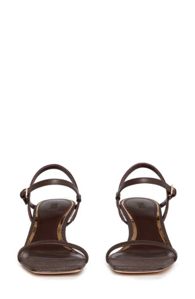 Paige Ella Ankle Strap Sandal In Brown