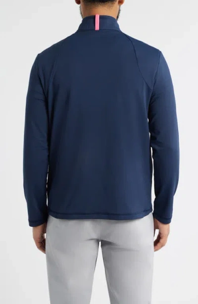 G/fore Quarter Zip Performance Pullover In Blue