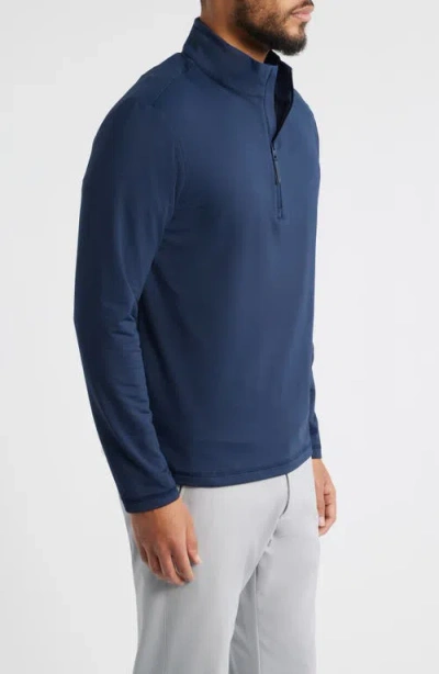G/fore Quarter Zip Performance Pullover In Blue