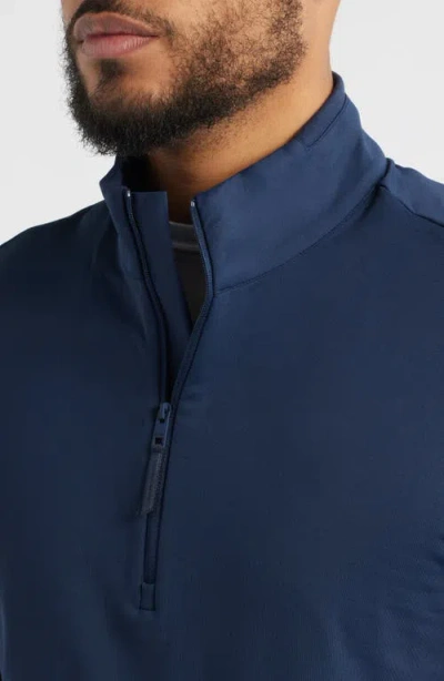 G/fore Quarter Zip Performance Pullover In Blue