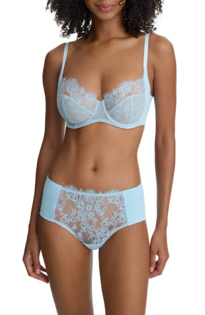 Skarlett Blue Entice Underwire Full Coverage Bra In Blue