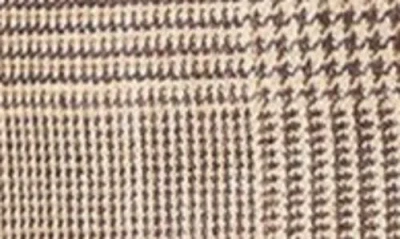 Zegna Checked-pattern Blazer In Brown