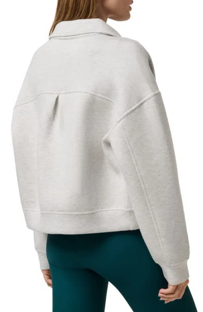 Travismathew Cloudscape Button-up Jacket In Gray