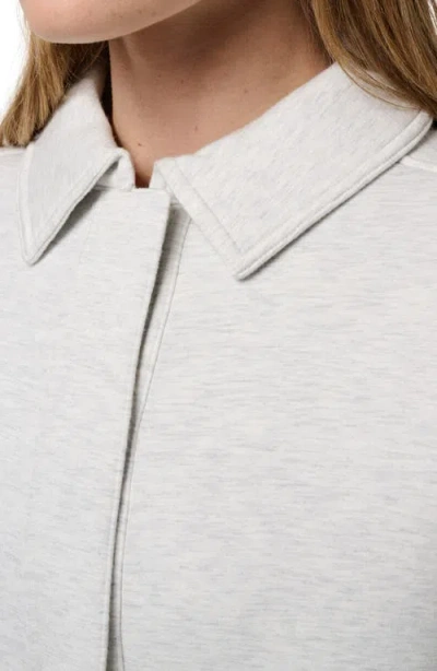 Travismathew Cloudscape Button-up Jacket In Gray