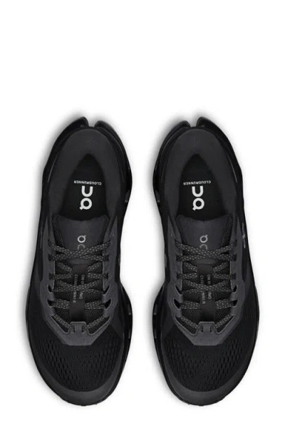 On Cloudrunner 3 Running Shoe In Black