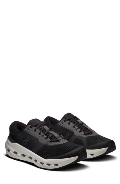 On Cloudrunner 3 Running Shoe In Black