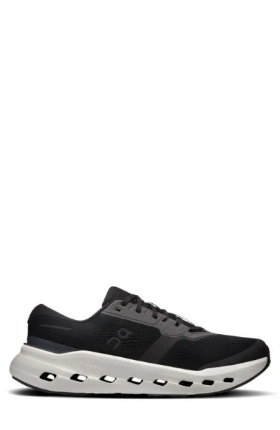 On Cloudrunner 3 Running Shoe In Black