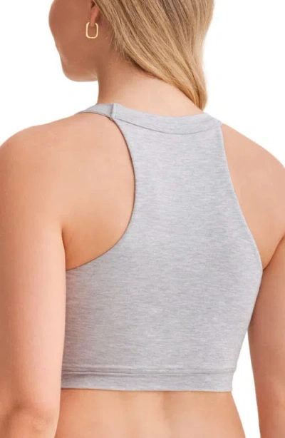 Fleur't Crop Top In Gray