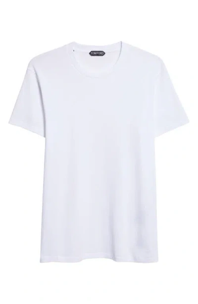 Tom Ford Refined Regular Fit Mini T-shirt In White