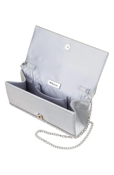 Nina Deva Clutch In Silver