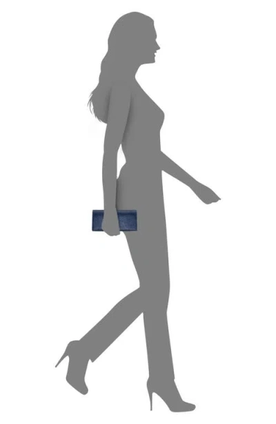 Nina Deva Clutch In Blue