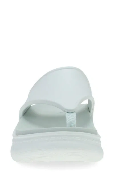 Dansko Devyn Platform Flip Flop In Blue