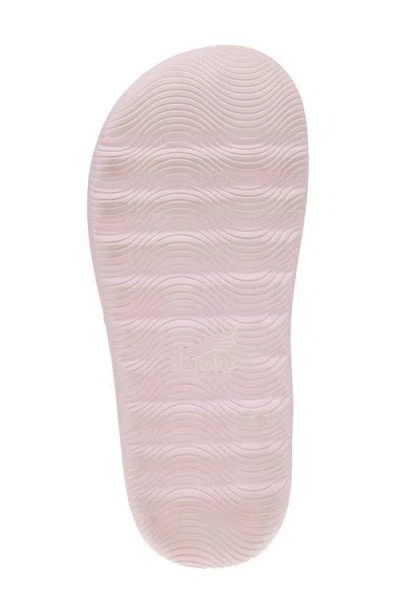 Dansko Devyn Platform Flip Flop In Pink