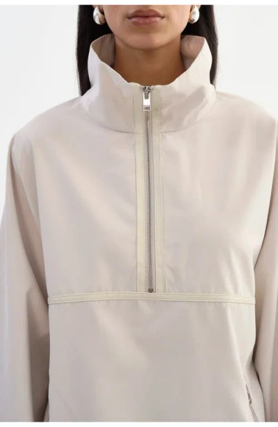 Lamarque Weslee | Half-zip Pullover Jacket In White