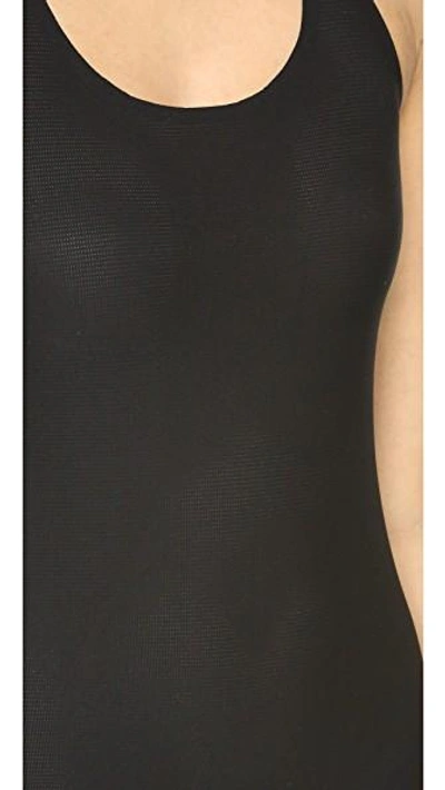 Shop Spanx Perforated Tank In Very Black