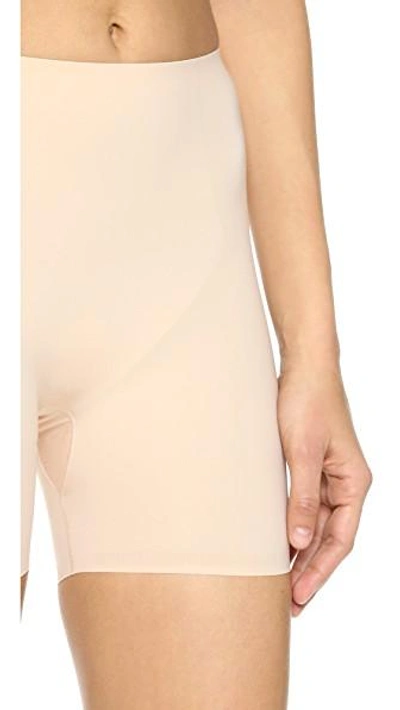Shop Spanx Thinstincts Girl Shorts In Soft Nude