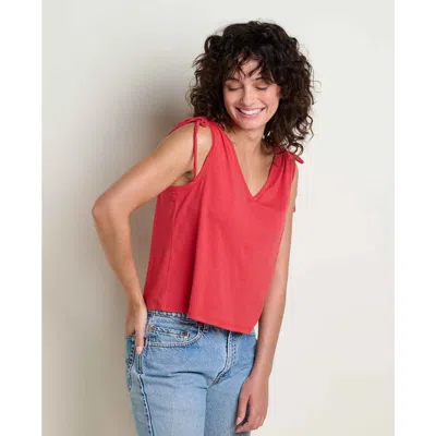 Toad And Co Anza Short Sleeve Shirt In Red