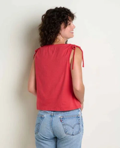 Toad And Co Anza Short Sleeve Shirt In Red