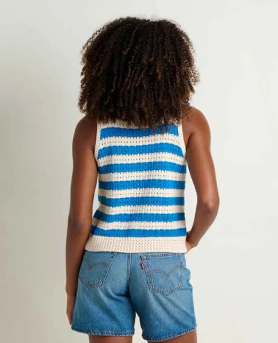 Toad And Co Toad & Co Bianca Pointelle Tank In Blue