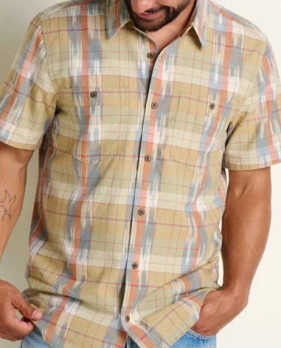Toad And Co Toad & Co Smythy Short Sleeve Shirt In Brown