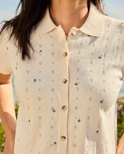 Toad And Co Toad & Co Bianca Patterned Shirt In Neutral