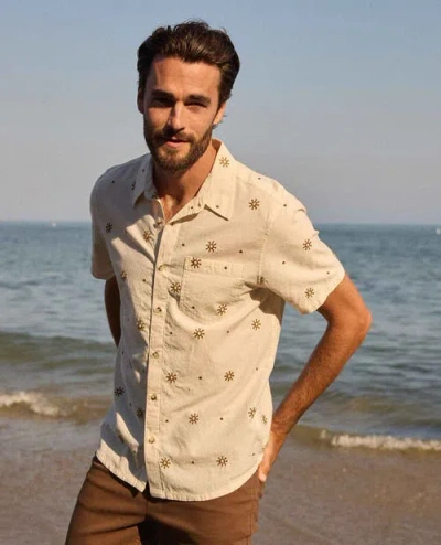 Toad And Co Toad & Co Airscape Embroidered Shirt In Neutral