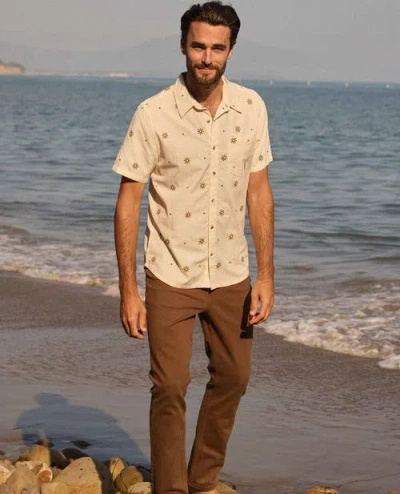 Toad And Co Toad & Co Airscape Embroidered Shirt In Neutral