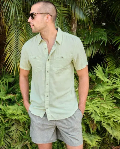 Toad And Co Toad & Co Honcho Shirt In Green