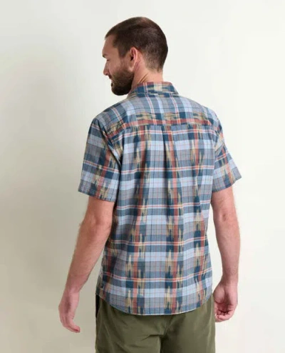 Toad And Co Toad & Co Smythy Short Sleeve Shirt In Blue