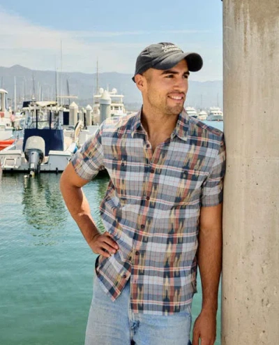 Toad And Co Toad & Co Smythy Short Sleeve Shirt In Blue