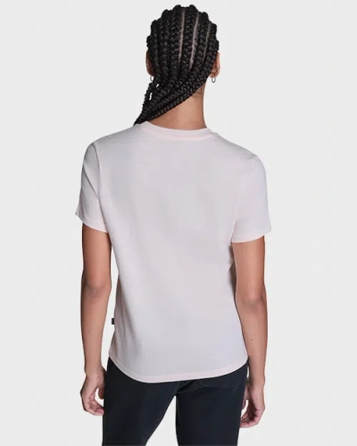 Converse Trio Embroidered T-shirt In White