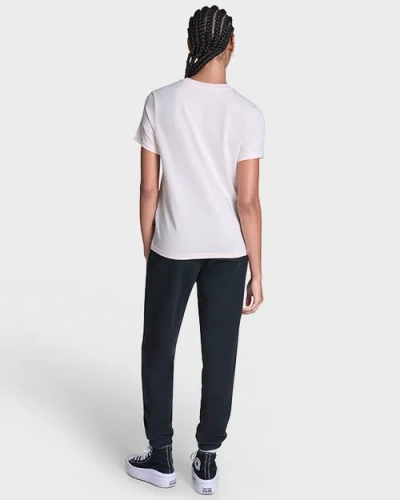 Converse Trio Embroidered T-shirt In White