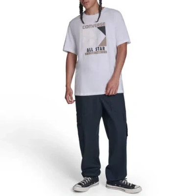 Converse Timeless Boxed Chevron T-shirt In White
