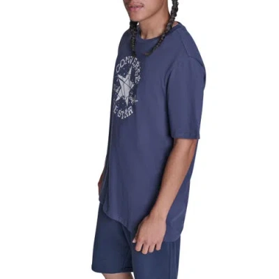 Converse Broken Glass T-shirt In Blue