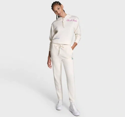 Converse Chuck Taylor Script Joggers In White