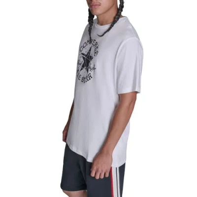Converse Broken Glass T-shirt In Gray