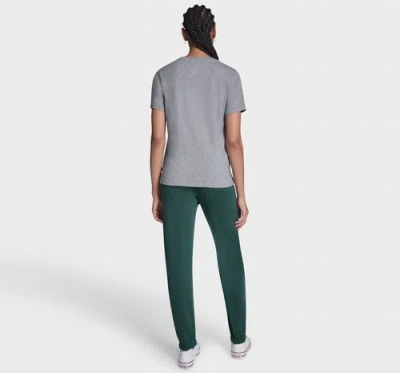 Converse Athletics Script T-shirt In Gray