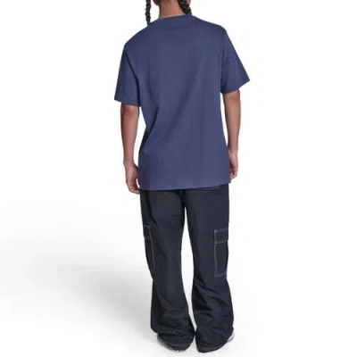 Converse Timeless Boxed Chevron T-shirt In Blue