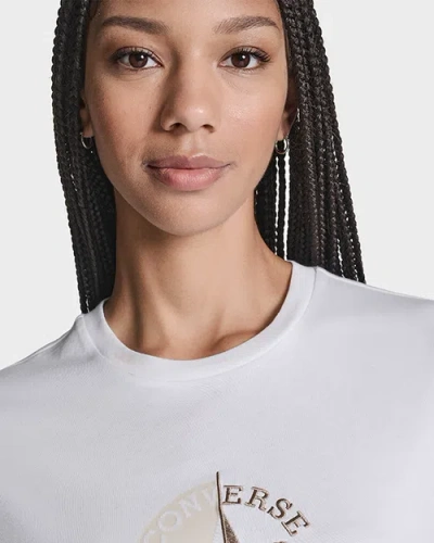 Converse Half & Half T-shirt In White