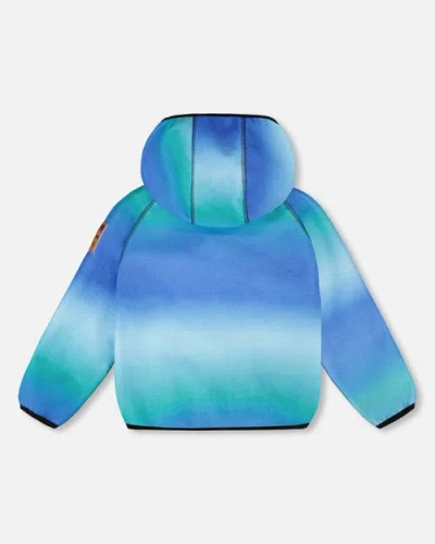 Deux Par Deux Softshell Gradient Jacket In Multi
