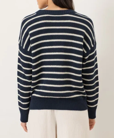 Pact Organic Cotton Shoreline Pullover Sweater In Multi