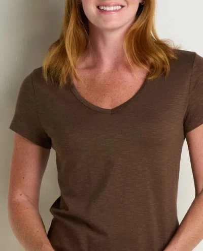 Toad And Co Toad & Co Marley Tee In Brown