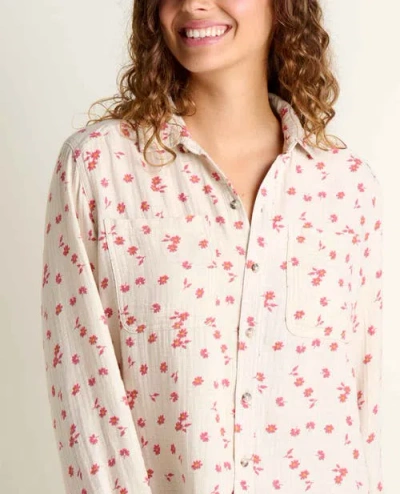 Toad And Co Toad & Co Tate Double Weave Long Sleeve Shirt In Multi