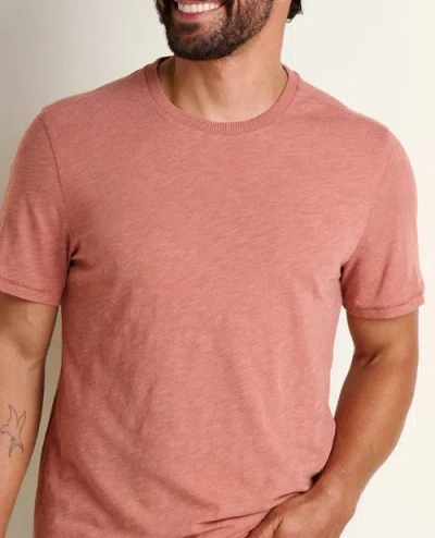 Toad And Co Boundless Jersey Crew In Pink