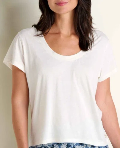 Toad And Co Toad & Co Whisper Tee In White