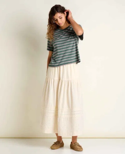 Toad And Co Boundless Jersey Short Sleeve Crew In Multi