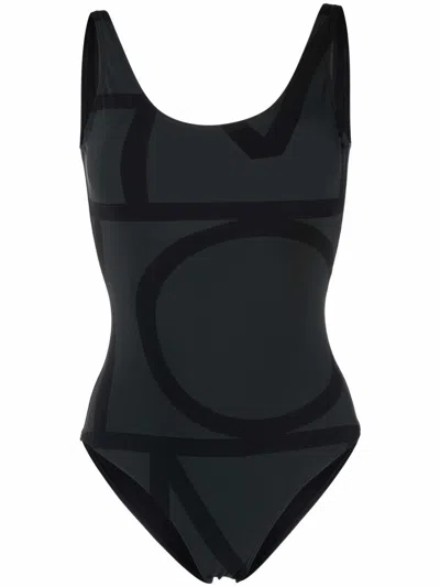 Totême Toteme Main Swimsuit In Black
