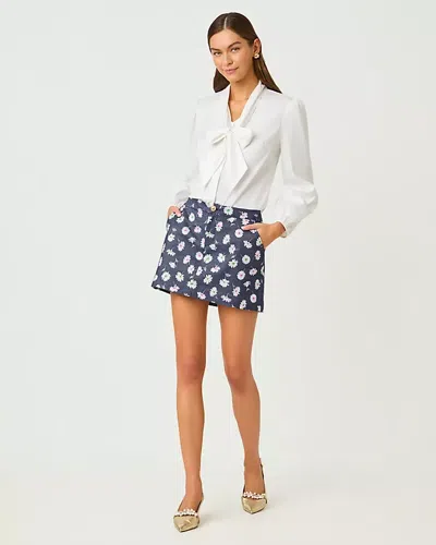 Lilly Pulitzer Colette Mini Skort In Blue